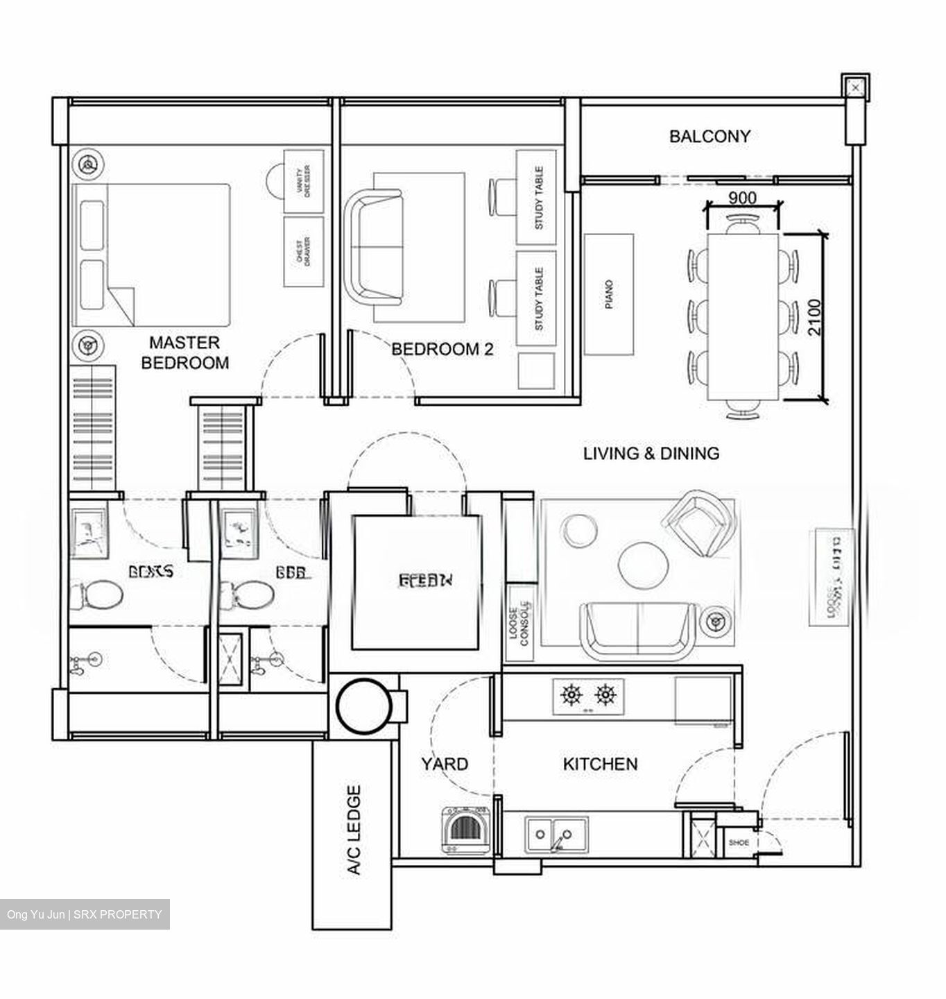 The Sixth Avenue Residences (D10), Condominium #572751791